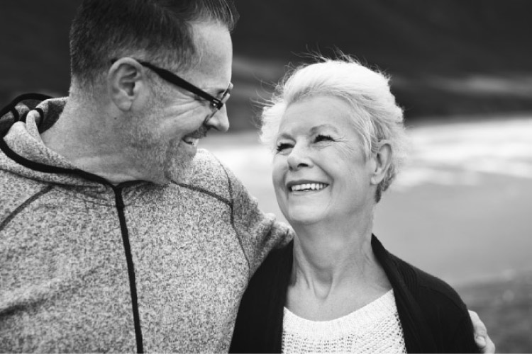 Elderly couple